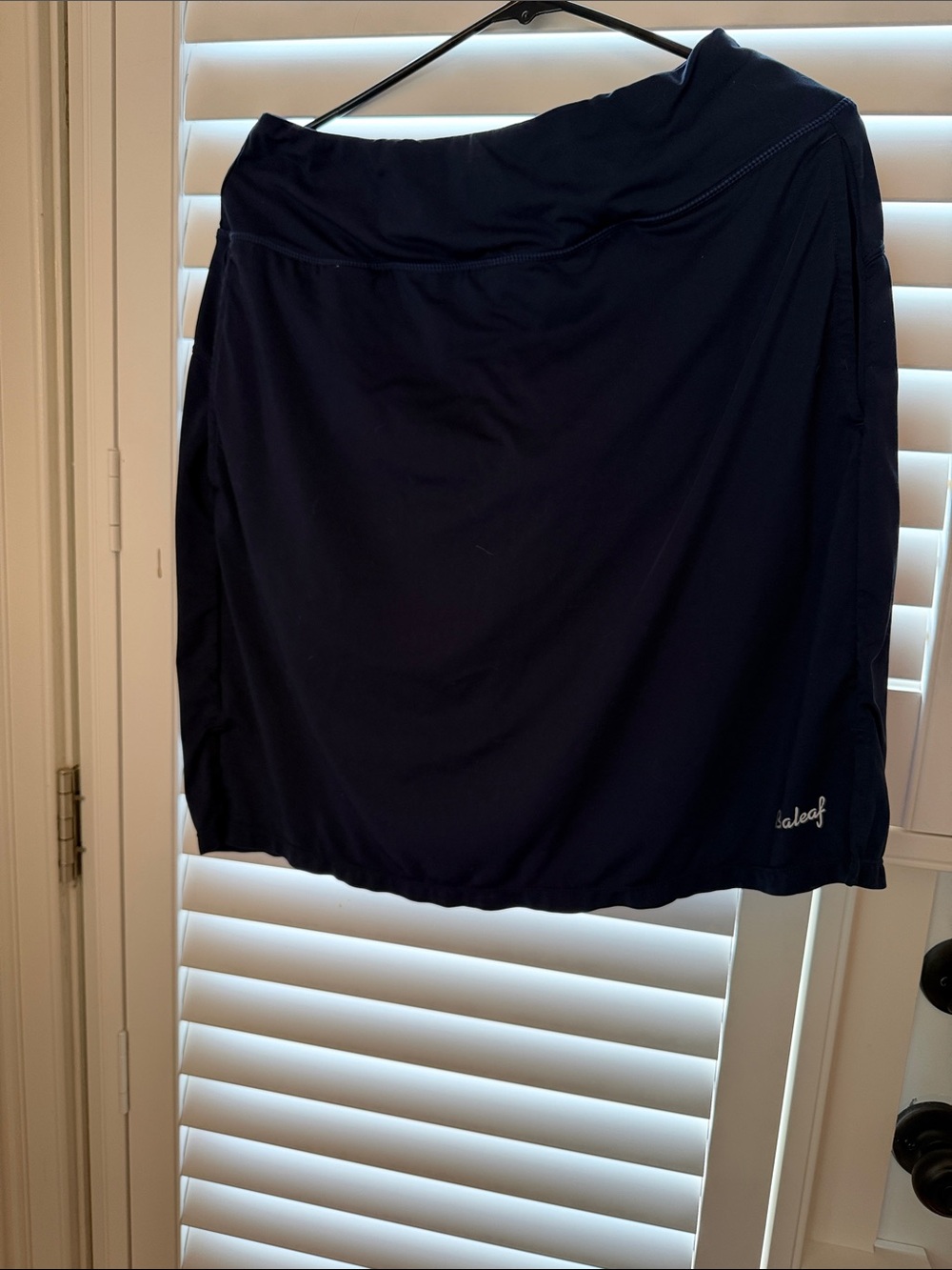 Baleaf Navy Performance Skort with Logo